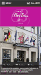 Mobile Screenshot of hotel-berlioz.com